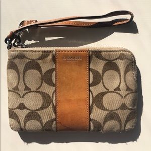 Coach wristlet